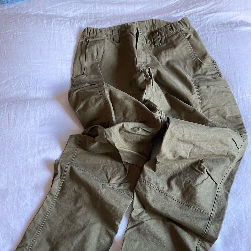 Vertyx tactical cargo pant. 35W/34L. OD green.